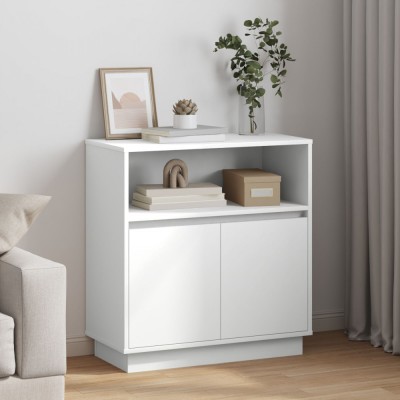 vidaXL Bufete &amp;amp; Comode Alb MDF Standard Bufet Dreptunghiular Modern foto
