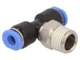 Racord push-in T cu filet R 1/8, 0,95-10bar