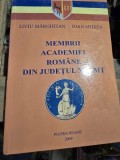Membrii Academiei Romane din judetul Neamt - Liviu Marghitan, Ioan Mitrea