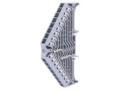 Conector de Șine 1.5mm2, 32 Borne, Gri