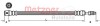 Conducta / cablu frana VW TOUAREG (7LA, 7L6, 7L7) (2002 - 2010) METZGER 4110120