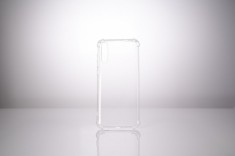 Husa Huawei telefon P Smart S, transparent, tip back cover, protectie suplimentara antisoc la colturi, material flexibil TPU, &quot;SPPC-HU-P-SS-CLR&quot;