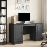 Cumpara ieftin Birou Negru 142,5 x 50 x 75 cm Lemn prelucrat
