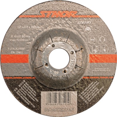 STHOR Disc pentru slefuit metale 115x22.2x6mm foto