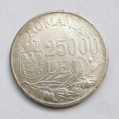 Romania - 25000 Lei 1946 - Argint - (#4A)