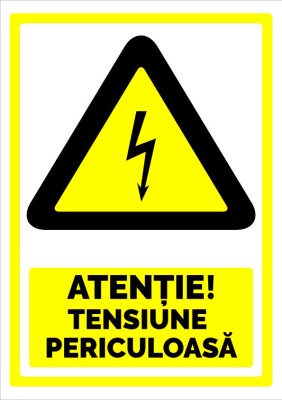 Indicator atentie tensiune periculoasa foto