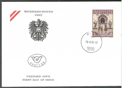 Austria &amp;Ouml;sterreich 1995 Festspiele FDC K.209 foto