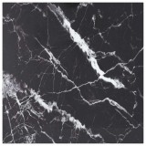 Cumpara ieftin Blat masa negru 80x80 cm 6 mm sticla securizata design marmura