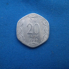 20 PAISE 1986 /INDIA