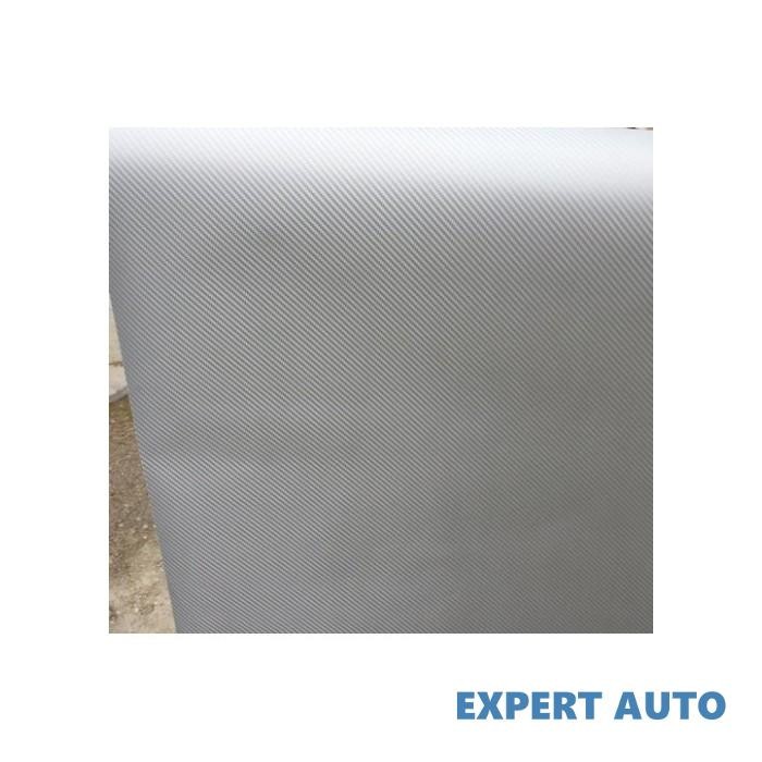 Rola folie carbon 3d argintie rola latime 1.27m x 30m Alta marca Alt model #7