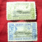 2 Timbre Sierra Leone 1938 , Rege George VI , Motive locale ,stampilate