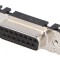 Conector D-Sub 15-Pin Mamă THT UNC 4-40