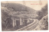 3980 - GHELARI, Hunedoara, Bridge, Romania - old postcard - used - 1911