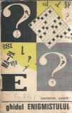 Ghidul Enigmistului Gheorghe Sanda Editura Albatros 1971 Carte Veche Literatura Romana