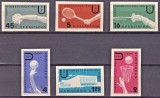 Bulgaria 1961 - Universiada, sport, serie nedantelata neuzata