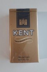 Pachet plin cu tigari KENT GOLD anii &#039;80 Made in USA