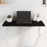 Cumpara ieftin Blat de masă maro &icirc;nchis 80x50x2cm, lemn masiv de stejar tratat