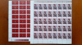 1971-50 ani PCR-Lp 764 coli de 40 buc.-2 coli-part. set-MNH