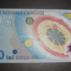 SD0189 Romania 2000 lei 1999 UNC eclipsa