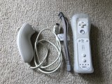 JOYSTICK MANETA CONTROLLER NINTENDO WII + NUNCHUCK + HUSA ORIGINALE