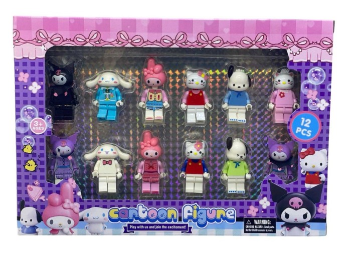 Set mini figurine Hello Kitty blockhero