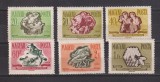 UNGARIA 1958 MI. 1513-1518 MNH