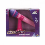 Microfon interactiv cu suport, Eccho, Roz
