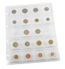 Set 2 folii blister A4 pentru 40 monede in capsule patrate