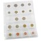 Set 2 folii blister A4 pentru 40 monede in capsule patrate
