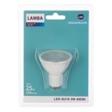 Bec LED GU10 3W, Lumină Albă Neutră, CMCLASS
