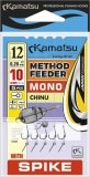 Rig Konger Kamatsu Chinu Method Feeder Cu Spin, Monofilament, Nr.12, 0.20mm, 10cm, 5buc/pac