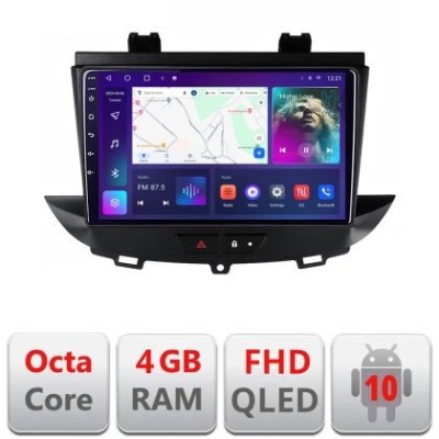 Navigatie Opel Grandland X Crossland X 2016-2020 dedicata Android QLED octa core 4+64 4G DSP FHD carplay android auto radio gps internet Android Kit-+ foto