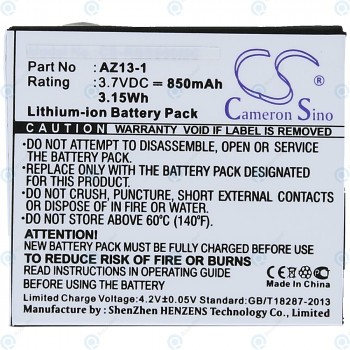 Baterie Xiaomi YI 850mAh AZ13-1 foto