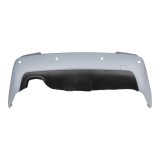 Set bara spate BMW Seria 5 (E60), 2007-06.2010 SEDAN, cu gauri senzori parcare; grunduit, de vopsit; type M-Tech; cu spoiler; cu gauri senzori diamet