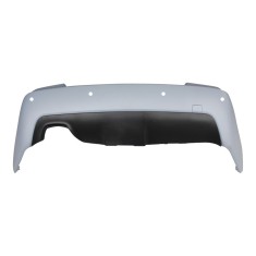 Set bara spate BMW Seria 5 (E60), 2007-06.2010 SEDAN, cu gauri senzori parcare; grunduit, de vopsit; type M-Tech; cu spoiler; cu gauri senzori diamet