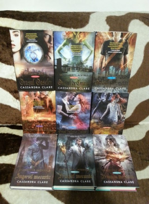 INSTRUMENTE MORTALE/DISPOZITIVE INFERNALE-CASSANDRA CLARE (9 VOL) foto