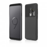 Husa Vetter pentru Samsung Galaxy S9 Plus, Smart Case Easy Grip, Negru