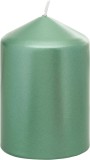 Lumanare decorativa cilindrica verde metalizat 7x10 cm MagicHome