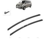 Cumpara ieftin Set 2 Stergatoare VW TRANSPORTER T5 Bus (7HB, 7HJ, 7EB, 7EJ) 2003-2015, parbriz, Bosch Aerotwin
