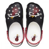 Saboti Crocs Classic NBA Miami Heat Clog Negru - Black, 36, 38, 39, 41 - 43, 45, 46