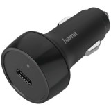 Cumpara ieftin Adaptor incarcare auto USB Hama Auto Qualcomm, PD 18W, 12-24V, Negru