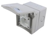 Conector alimentare AC mamă soclu 250VAC 16A PIN: 3 IP44 PCE