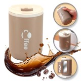 Cumpara ieftin Cană termos 500 ml, oțel inoxidabil, pai, ermetică, Manolex&reg;