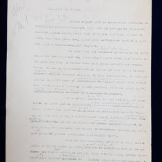 GEO BOGZA - SAPATURI DE TOAMNA - ARTICOL PENTRU ZIAR , DACTILOGRAFIAT , CU CORECTURILE, MODIFICARILE SI ADAUGIRILE OLOGRAFE ALE AUTORULUI , 1937