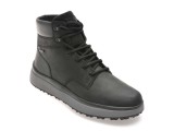 Ghete GEOX negre, U36FZC, din piele naturala