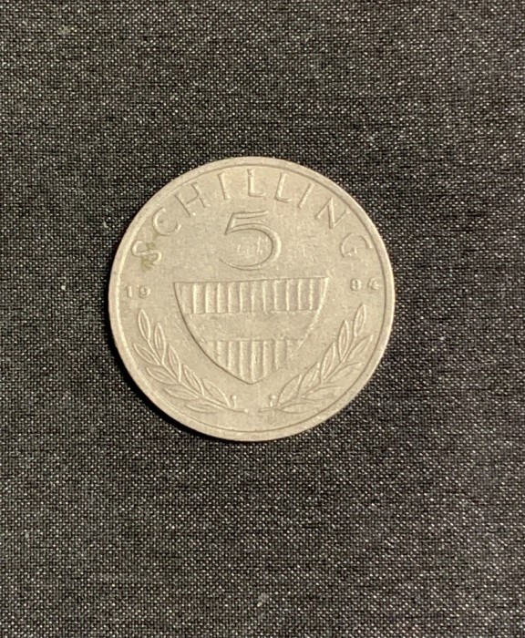 Moneda 5 schilling 1984 Austria