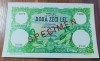 Reproducere Bancnota 20 Lei 1939 Romania Specimen - Replica Colectie