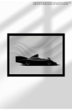 Poster Canvas cu Supercar Modern &ndash; Print Digital Ne&icirc;nramat pe P&acirc;nză Mată - 1298 936 1977 LM24 | A3 (29.7 x 42 cm)