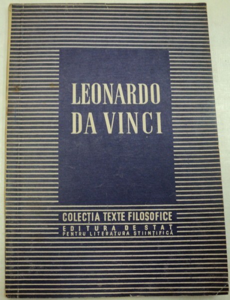 LEONARDO DA VINCI de C. I GULIAN , 1952