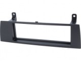 Rama Adaptor Radio 1DIN BMW Seria 1 (E87), Seria 3 (E90, E91, E92, E93), X1 (E84), Z4 (E89) Negru
